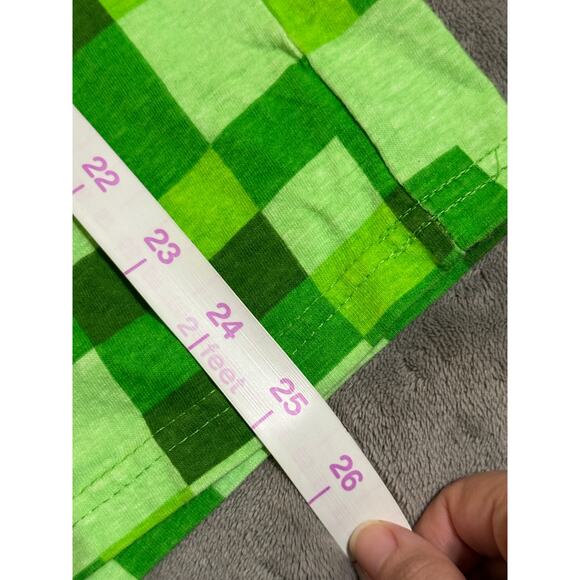 Mojang Minecraft Shirt Sleeve Green Creeper T-Shirt Youth Size 18/20 Causal Game - Picture 5 of 7